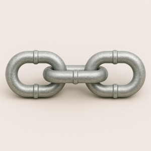 Цепь круглозвенная с буртиком Б2-4,5х34 в наличии в Ульяновске