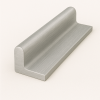 Дюралевый полособульб 2,5х13х40 мм Д16 симметричный