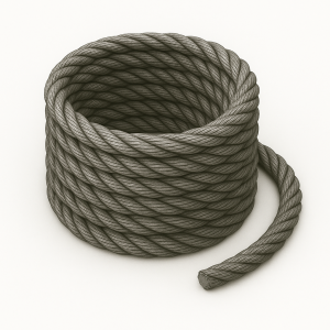 Канат тройной свивки ЛК-Р 51 мм ГОСТ 3089-80 в наличии в Ульяновске