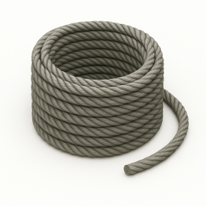 Канат двойной свивки 8 мм для растяжки DIN 3055 в наличии в Ульяновске