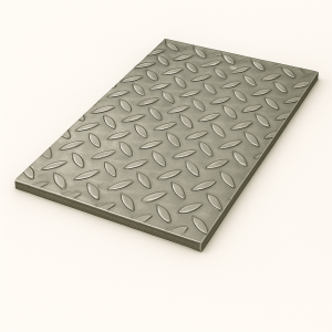 Лист стальной рифленый 5х1500х6000 мм чечевица Ст3сп в наличии в Ульяновске