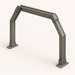 Трапециевидная податливая крепь 4 стойки КМП-Т4 СВП-27 в наличии в Ульяновске