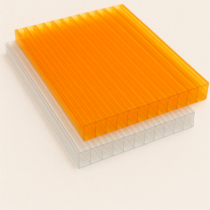 Сотовый поликарбонат 8х2100х12000 мм прозрачный в наличии в Ульяновске