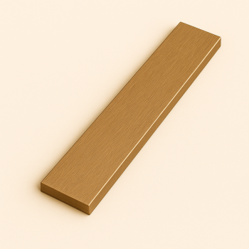 Шина бронзовая 70х6 мм БрОЦ4-3О в наличии в Ульяновске