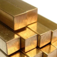 Латунный квадрат прессованный 10х10 мм ЛМц58-2 ГОСТ 6688-2016