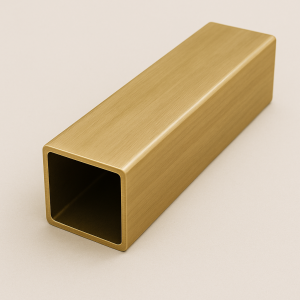 Труба латунная профильная 58х25 мм Л96 ГОСТ 20900-2014 в наличии в Ульяновске
