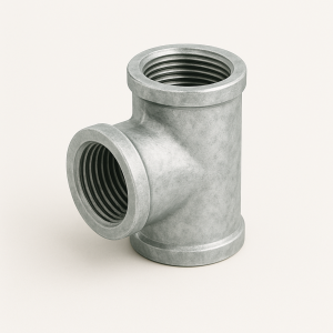 Тройник оцинкованный приварной ДУ 40 в наличии в Ульяновске