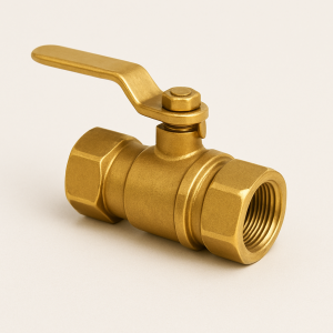 Латунный кран шаровой проходной муфтовый ДУ 10 РУ 10 ГОСТ 15527-2004 в наличии в Ульяновске