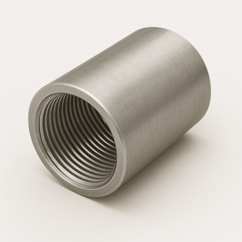 Муфта полнорезьбовая AISI 316L 2 1/2" в наличии в Ульяновске