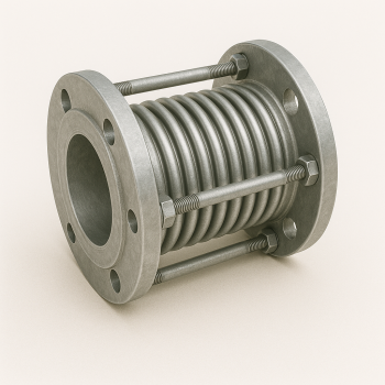 Компенсатор стальной осевой фланцевый ДУ 50 в наличии в Ульяновске