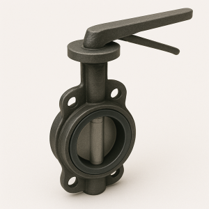 Затвор чугунный дисковый регулирующий ДУ 100 РУ 10 ГОСТ 25923-89 в наличии в Ульяновске